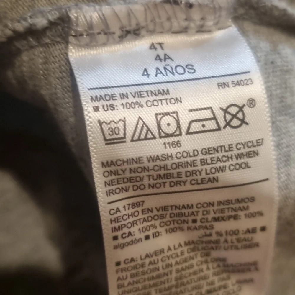 OLD NAVY Kids Tank Top Gray Size 4T